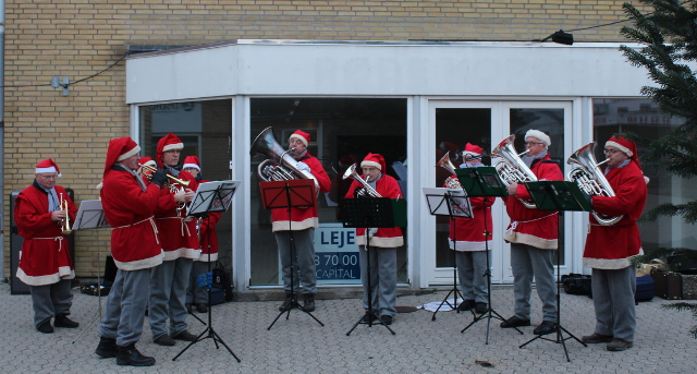 Borup Brass Band spillede julen ind